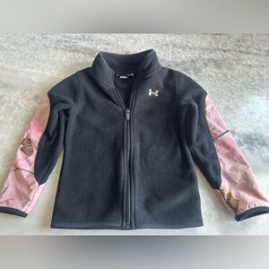 Under Armour Fleece Jacket with Pink Camo